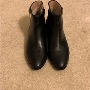 BCBGMAXAZRIA Black Booties